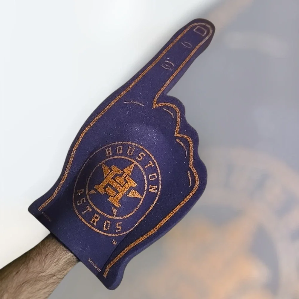 Houston Astros Foam Finger Hand 